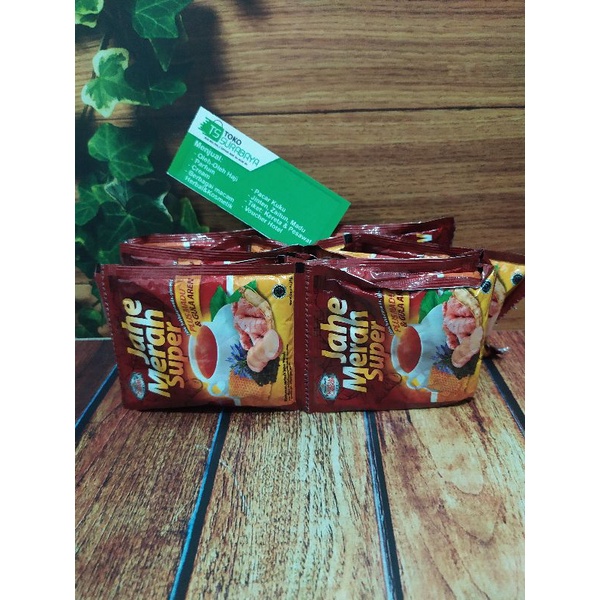 

Perenteng 10sachet Jahe Merah Super Ratu Lebah