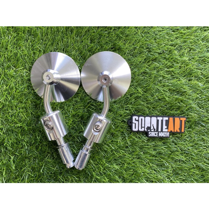 Spion Jalu / Barend Oberon Chrome Cnc Universal Vespa Matic