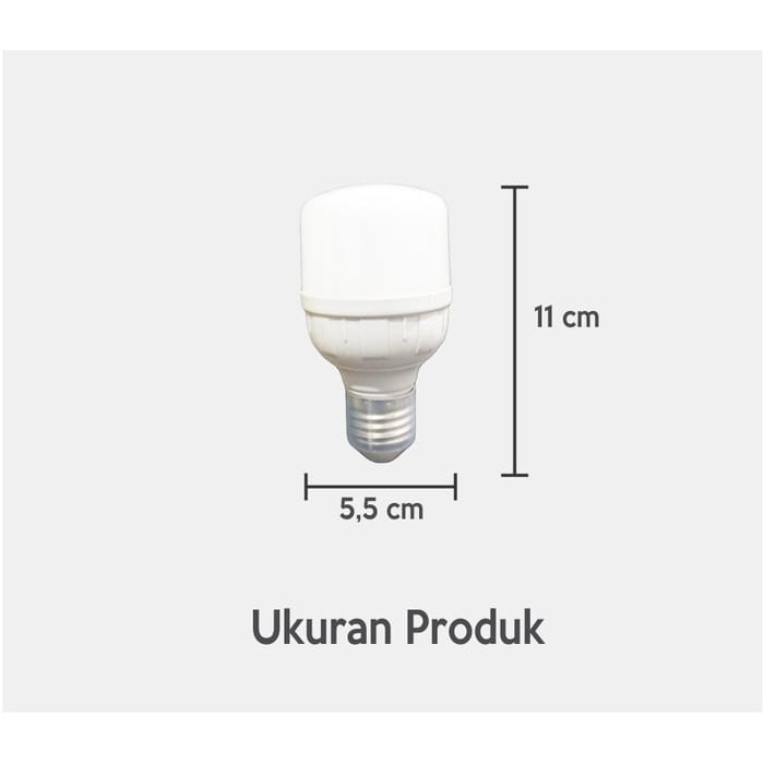 Lampu LED Sunsafe Platinum 10W Bohlam LED 10 Watt Cahaya Putih