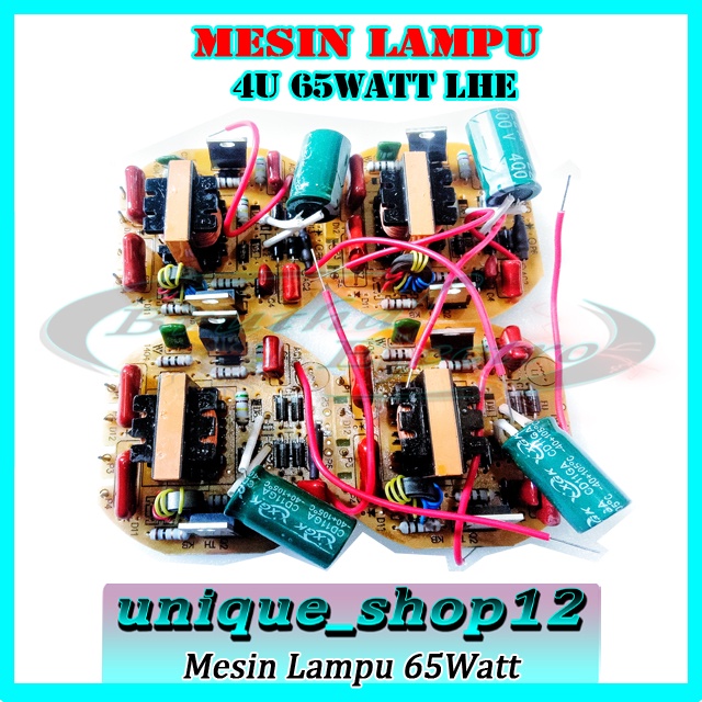 Mesin Lampu 4u 65w LHE – PCB Lampu 4u 65 watt Universal