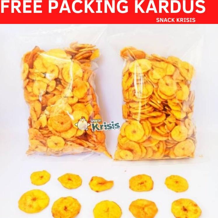 

TERMURAH Keripik Pisang Super 500 gr Kripik Pisang kepok Super Madu Karamel ❅ 891