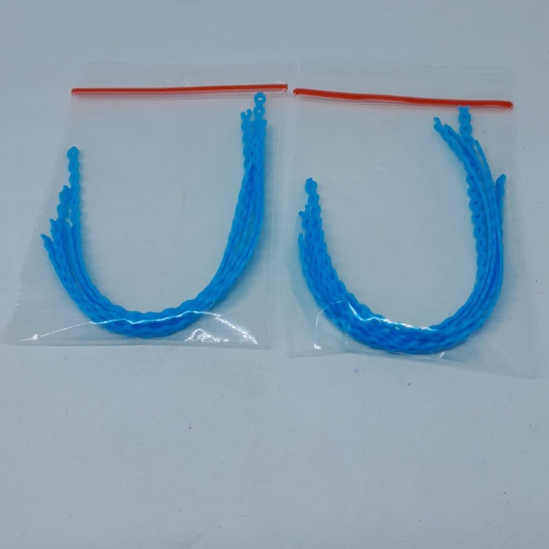 Karet Behel Power chain Warna Biru 5 Pcs