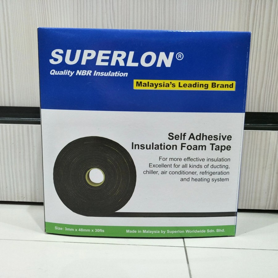 Superlon Self Adhesive Insulation Foam Tape