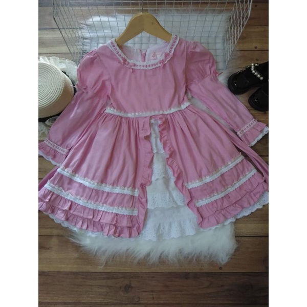 dress noni belanda anak / lolita anak premium