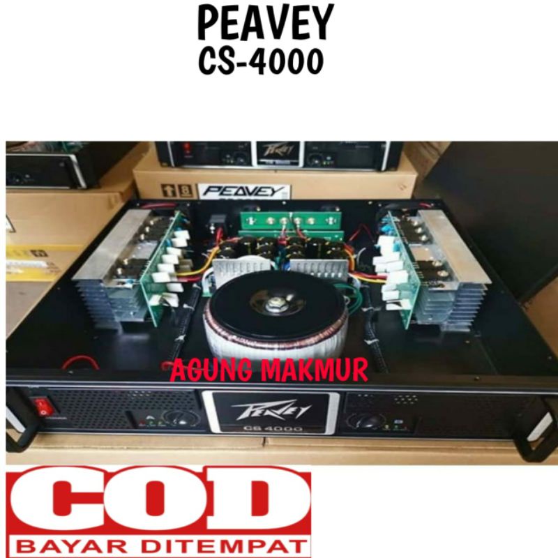 Power Amplifier  Peavey cs 4000 / Power Peavey CS4000