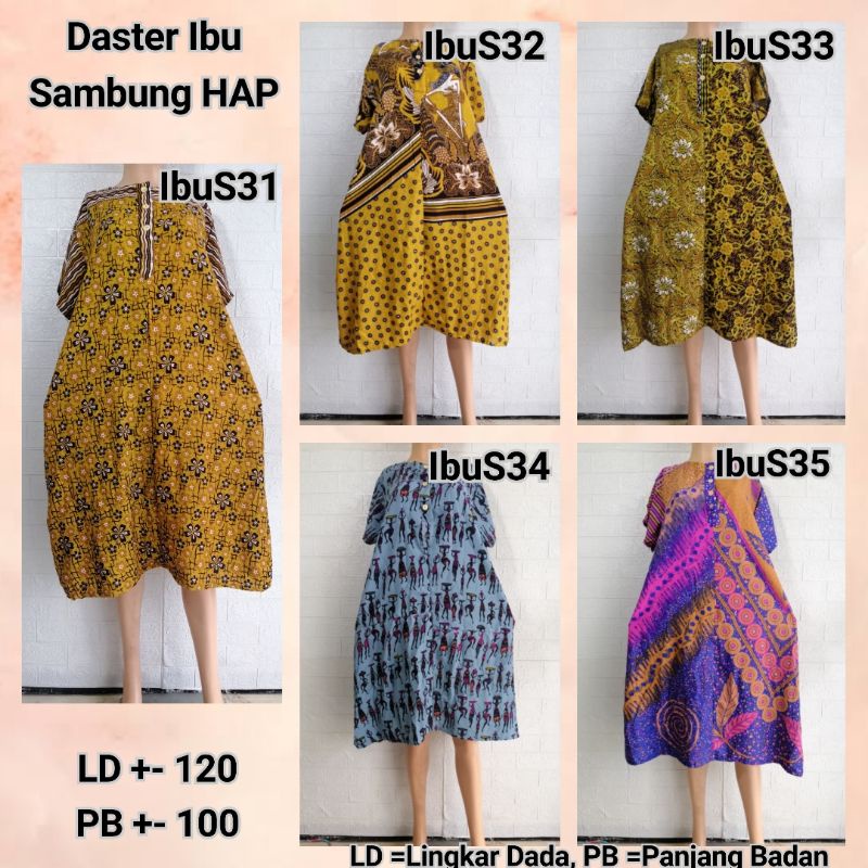 DASTER IBU SAMBUNG HAP LD 120CM BUSUI FRIENDLY