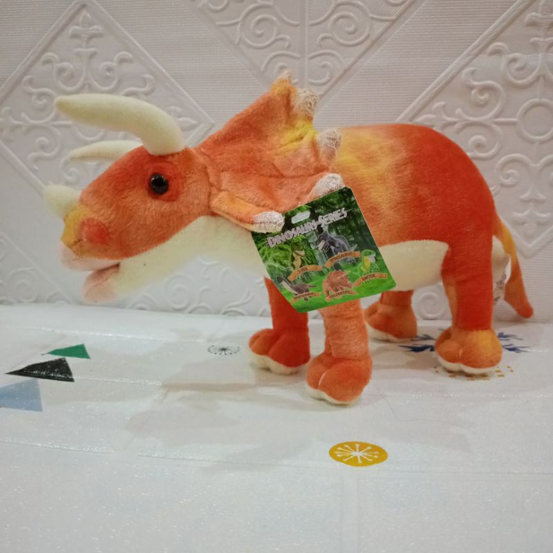 Boneka Dinosaurus Import Boneka Triceratops import Boneka Trex anak Boneka anak murah kado anak hadiah anak kado ultah hadiah ultah anak