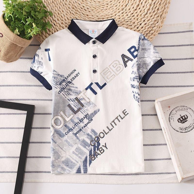 Atasan Baju Kaos Polo Kids Telly Lengan Pendek 5-6 tahun ZP