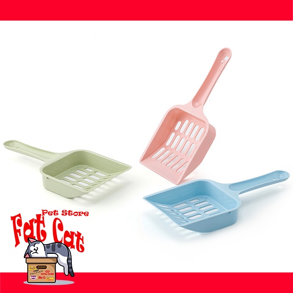 Serokan pasir kucing sekop skop scoop scope kucing pastel
