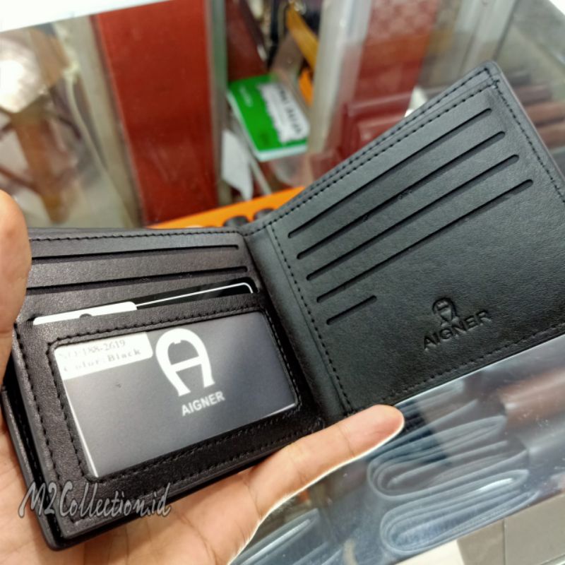 Dompet Ag*er Motif Croco Leather Dompet Lipat Kulit Asli Premium Quality