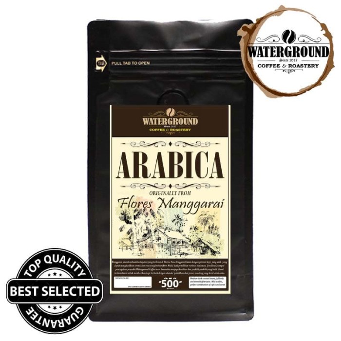 

NEW Kopi Arabika Flores Manggarai 500 gr Arabica Coffee - BUBUK KASAR