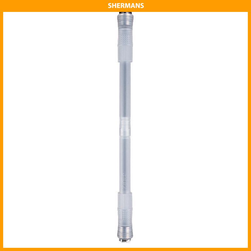 

[Ready Stock❤️]Spinning pen pulpen pena putar plastik balance anti stress bolpoin rotating Dengan lampu led bercahaya sherman