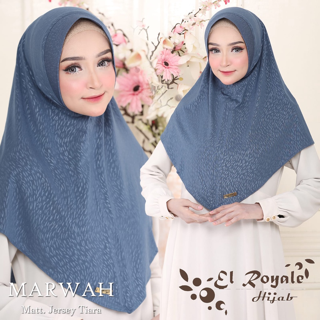 Jilbab hijab instan daily MARWAH Ori El Royal Hijab
