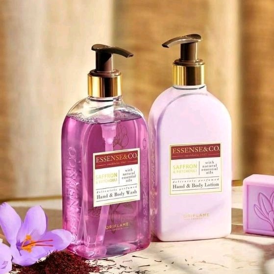 Essense&amp;Co Saffron&amp; Patchouli Hand &amp; Body Lotion//Hand&amp;Body Wash