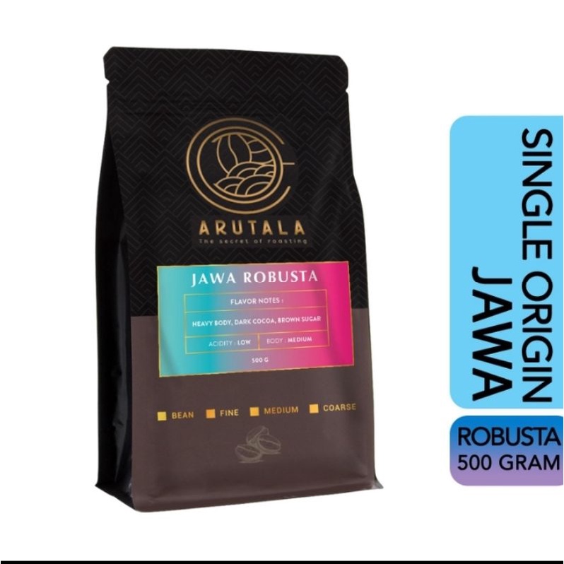 

Arutala-Kopi Robusta Jawa 500g