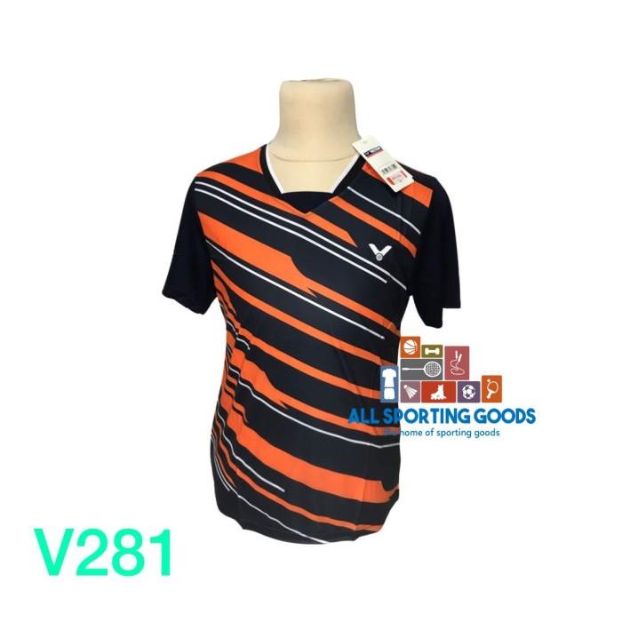Badminton Baju Jersey Badminton Bulutangkis Victor 281 Grade Ori Import Murah