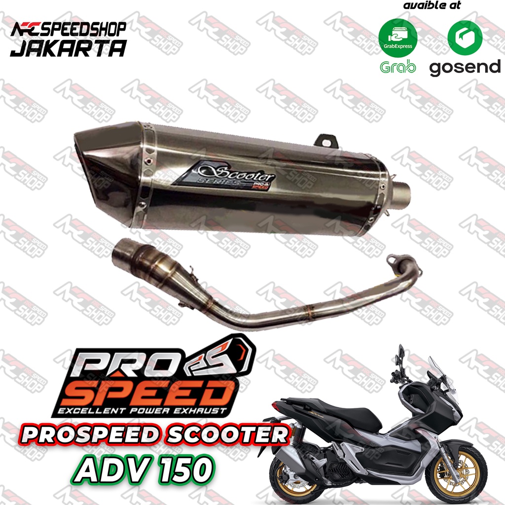 Knalpot Prospeed Scooter ADV 150 Fullsystem