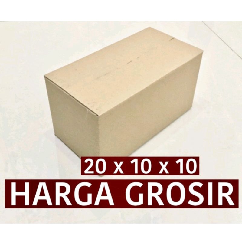 

Termurah Kardus Kecil Uk 20x10x10 cm polos