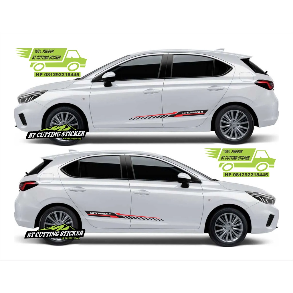 Sticker honda city hatchback 2021 stiker mobil honda city hatchback 2021 stiker mobil honda sticker 