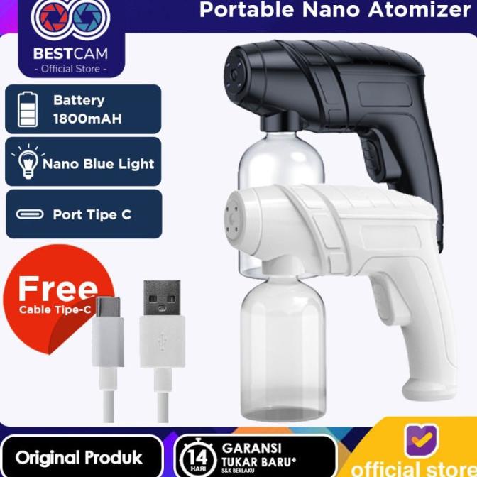 NANO SPRAY GUN DISINFEKTAN PORTABLE NANO ATOMIZER