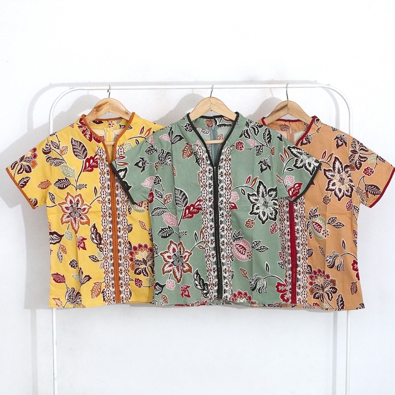 Atasan Batik BV RA-19A/ BA-319A/ SA-13G/ Blouse Batik Wanita