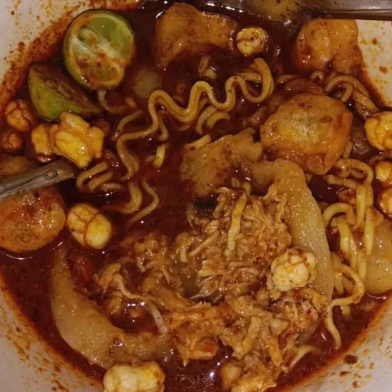 

promo !! baso aci home made isi ayam suwir mercon termurah kuah termedok ter enak !! bocinyanagih