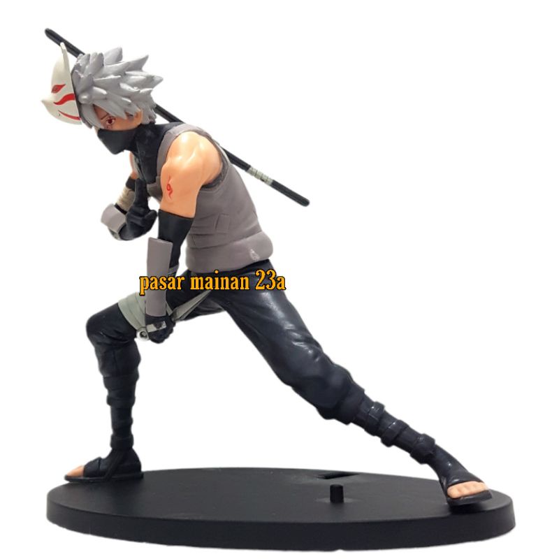 Figure Nauto Shippunden Stars Hatake Kakashi Miniatur pajangan hiasan Mainan Naruto
