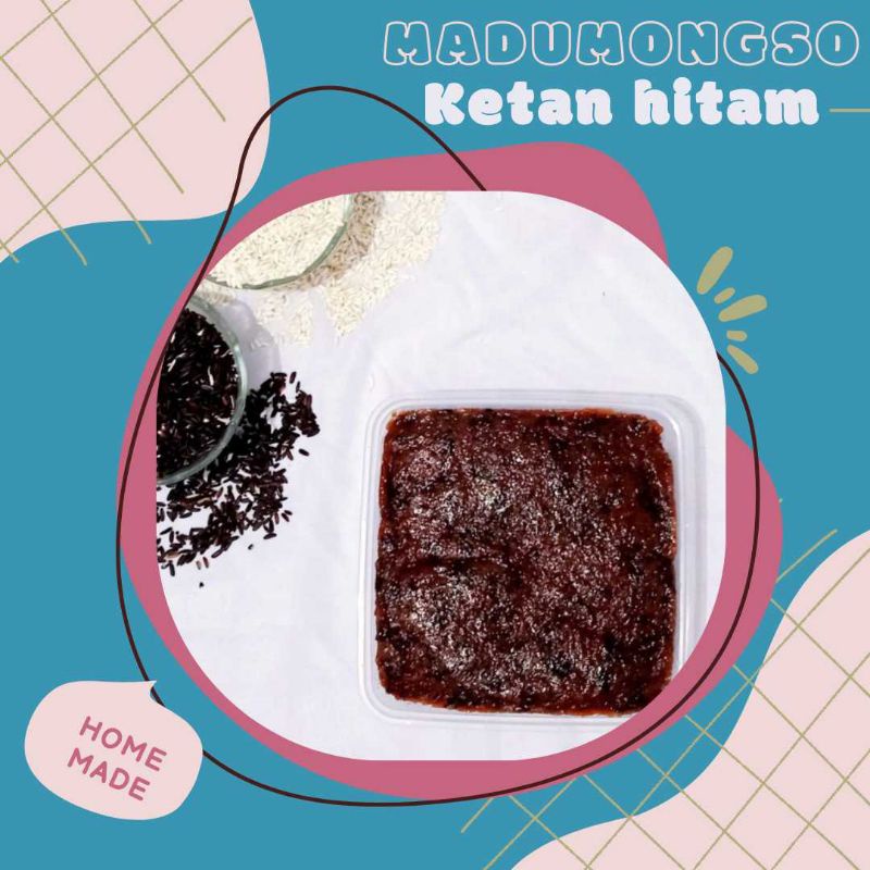 MADUMONGSO KETAN HITAM 1kg || TAPE KETAN