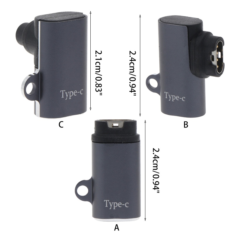 Cre Adapter Charger Konverter Jam Tangan Tipe C Ke 4pin Untuk Fenix 7 / 7S / 7X