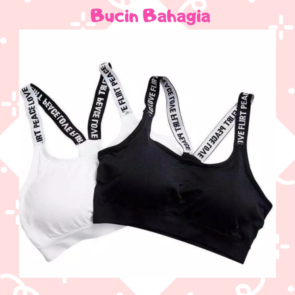 BH Sport Bra Push Up Gym Fitness Senam Zumba Joging Yoga Pakaian Dalam Olahraga BH04