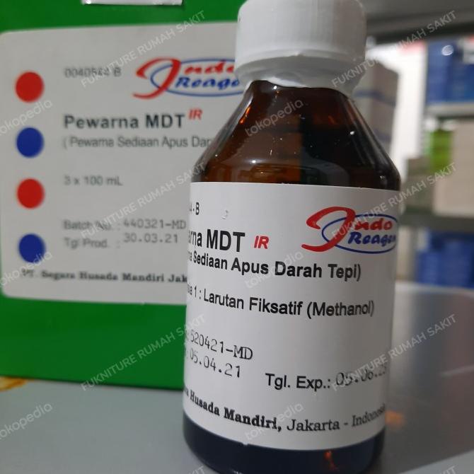 Jual Larutan Methanol Larutan Fiksatif Pewarna Mdt 100 Ml Shopee