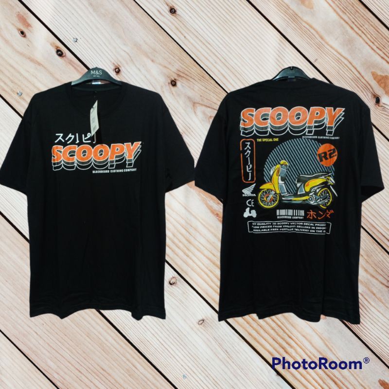 KAOS SCOOPY LENGAN PENDEK DISTRO TERBARU
