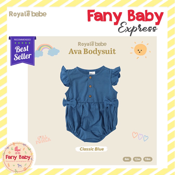 ROYALE BEBE SLEEPSUIT - AVA BODYSUIT