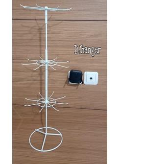Rak Display Putar Matahari 3 Susun Gantungan Aksesories Display