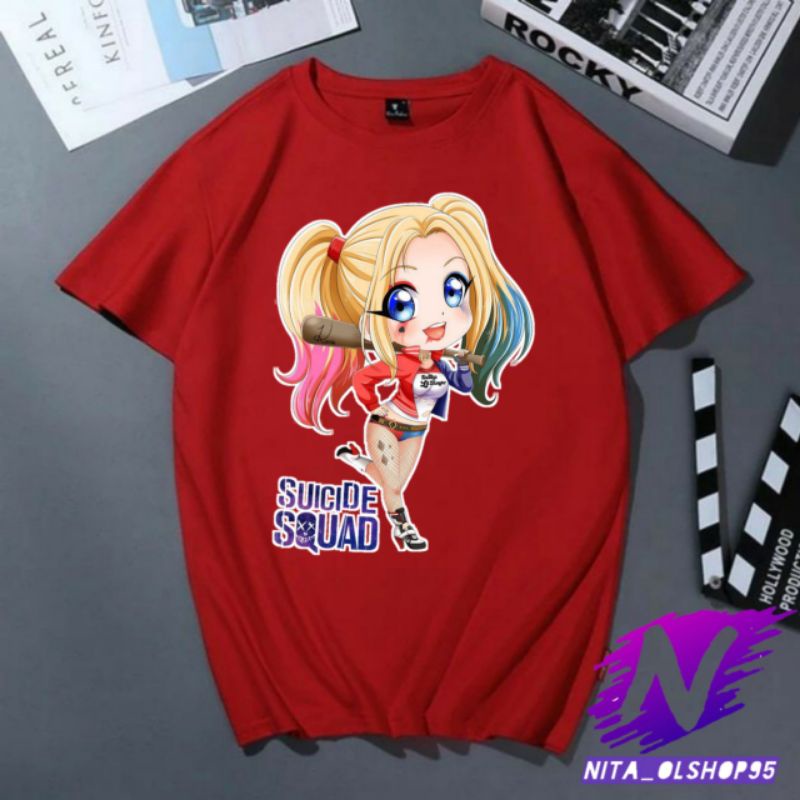 baju kaos anak Harley Quinn kaos anak suicide squad