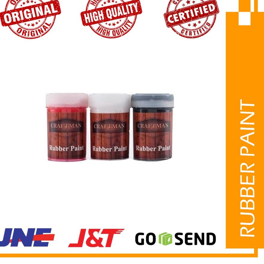 rubber paint (cat karet untuk ban dan sol sepatu)