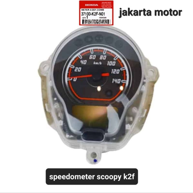 37100-K2F-N01 speedometer scoopy prestige 2021-2022 idling stop non iss asli honda