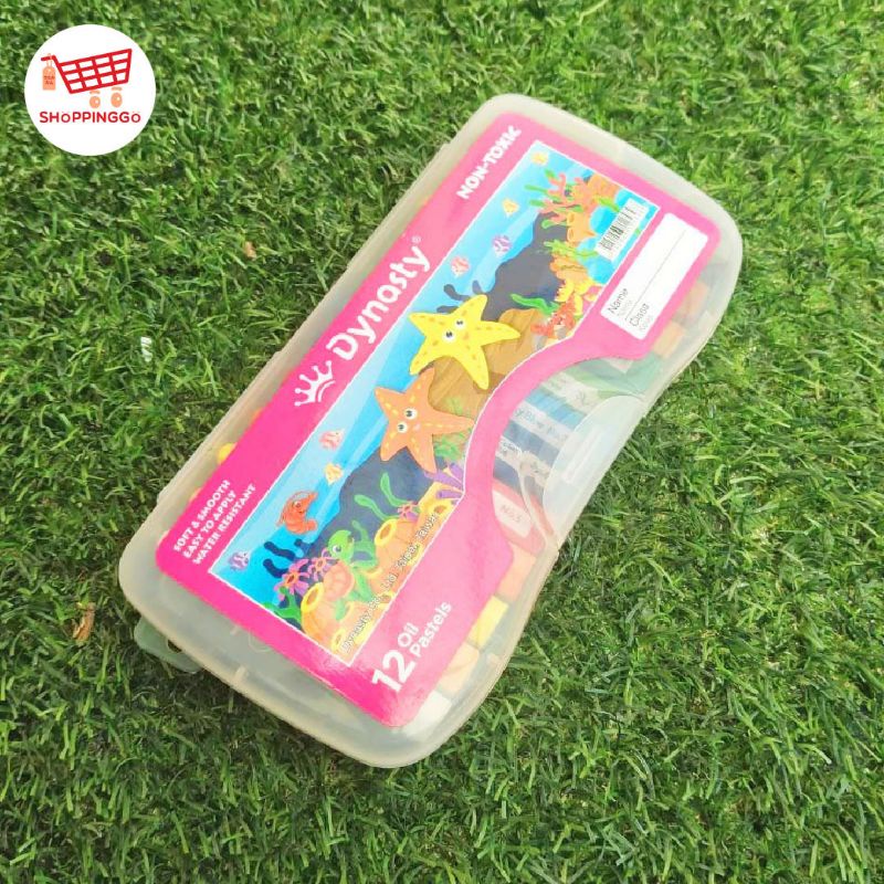 

CRAYON OIL PASTEL DYNASTY - Krayon Warna Gambar Lukis isi set 12 pcs Murah
