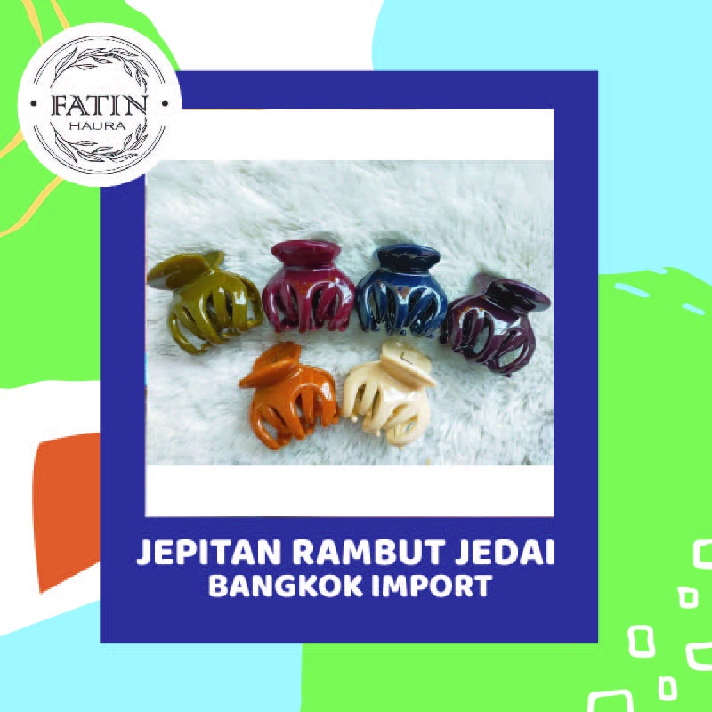 JEPITAN RAMBUT JEDAI GURITA GIGI 5 BANGKOK IMPORT [PER PCS]