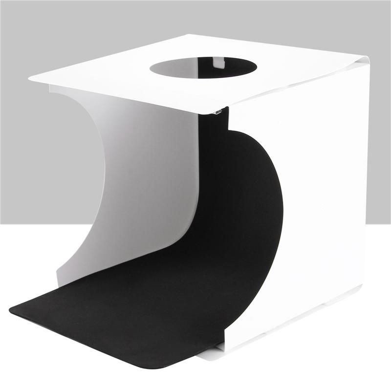 Jual Photo Studio Mini Soft Box Photo Box dengan Lampu 2 LED Shopee