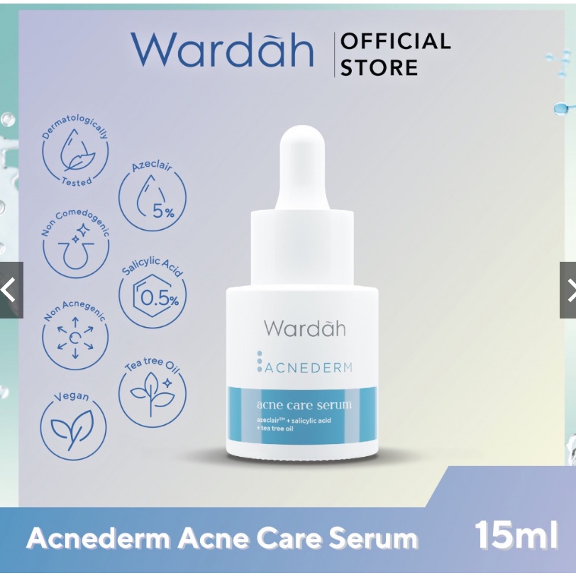 Wardah Acnederm Acne Care Serum 15 ml