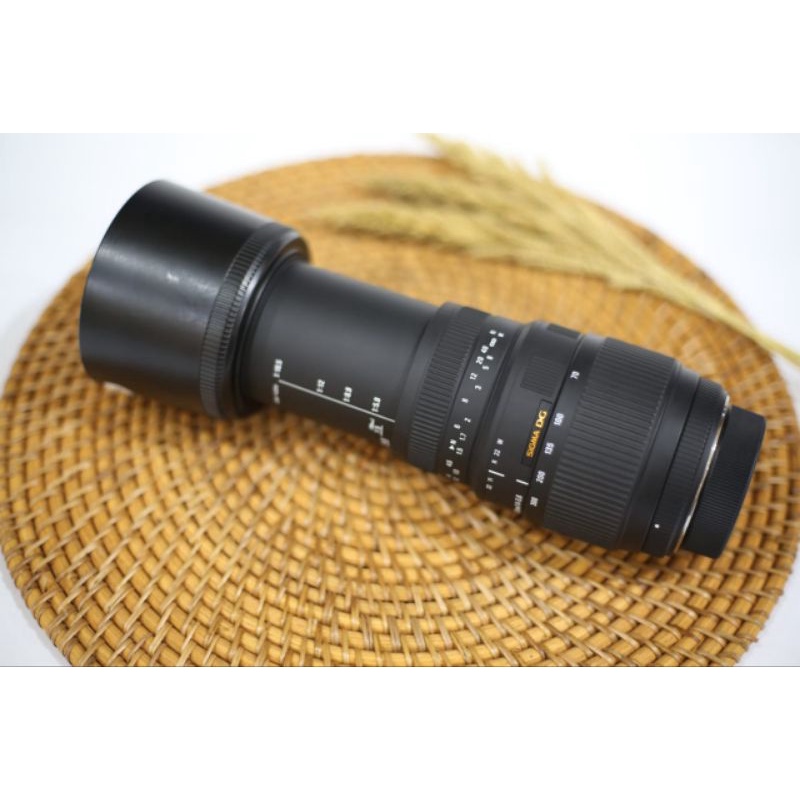LENSA TELE SIGMA 70-300MM MULUS FOR CANON DAN NIKON