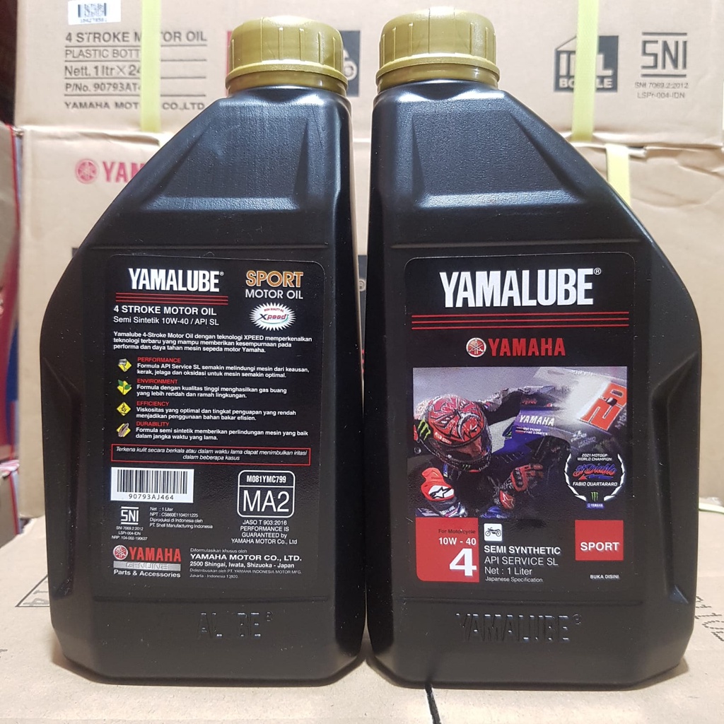 Oli YAMALUBE SPORT Kemasan Baru