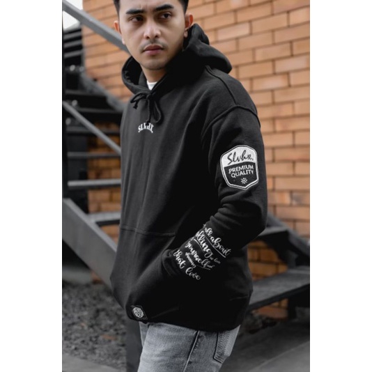 SWEATER HOODIE BORDIR ORIGINAL SALVIO HEXIA