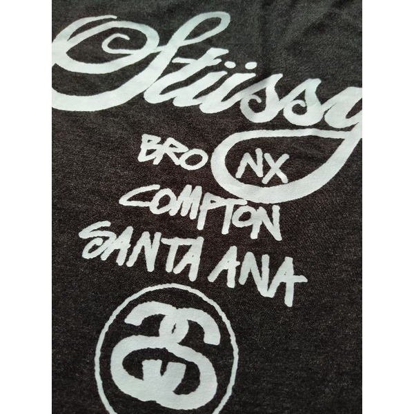 Kaos Stussy Tour Second