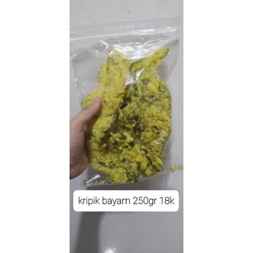 

keripik bayam original 250gram