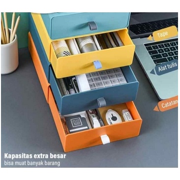 SHENAR COCO DRAWER storage box Rak kosmetik Susun Kotak Penyimpanan Laci Storage Rak Meja Multifungsi