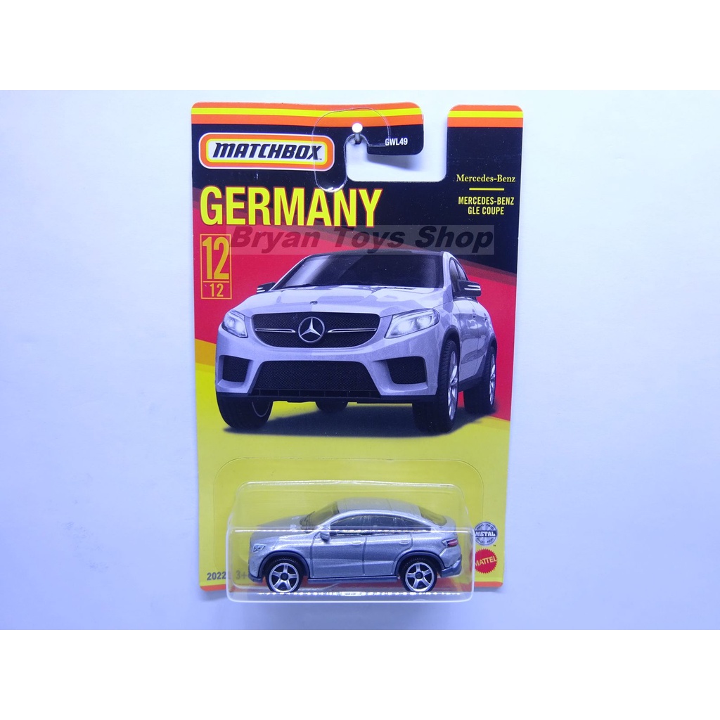 Matchbox Germany Mercedes Benz GLE Coupe Abu