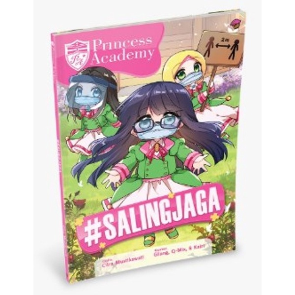 Buku Komik Princess Academy Salingjaga