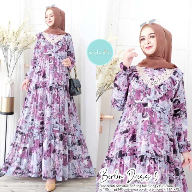 Berlin #8 #9 Dress by Edelweiss / Gamis ceruty Babydoll
